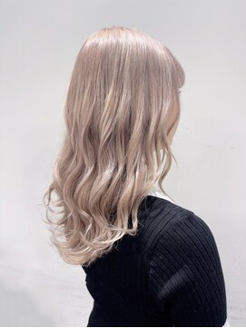 ポプルス(popls) ホワイトパール/ミルクティーベージュ/ペールシルバー