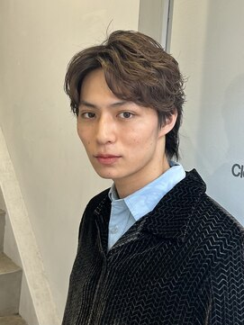 クロト(Clotho) スパイラルパーマ/ツイストスパイラル波巻きメンズカットウルフ