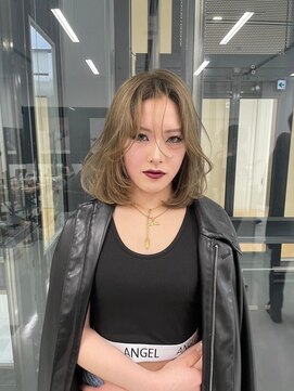 キング 高槻(K!ng) 縮毛矯正髪質改善ハイライトレイヤーカット高槻美容室エクステ