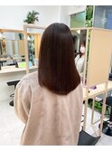 髪質改善プレミアムストレート×ミディ