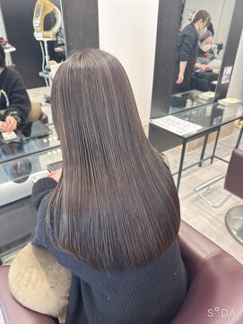 ノーム バイ アウラ(norm. by aura) シークレットハイライト　グレージュ　艶髪