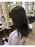 大人可愛い20代30代40代カラー/セミロング/宮崎