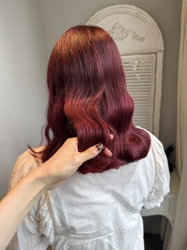 ザザ 高田馬場(ZA/ZA) 赤髪が急増中！？この夏の推しカラーはこれで決まり◎