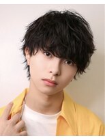 オーシャントーキョー 心斎橋(OCEAN TOKYO WEST)&nbsp;ツイストスパイラル波巻きスパイラルパーマセンターパートウルフ