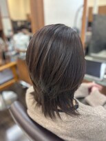 シーズンプラス(SEASON PLUS)&nbsp;絶壁解消/ひし形/大人可愛い/斜めバング/40代/ミセスヘア56A