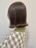 人気No1☆カット+透明感カラー+2stepトリートメント￥8250【ReFaヴィーナ】
