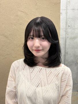 ウリ 横浜(uli) 【NAGOMI指名】コリアンブラックとミディアムレイヤー