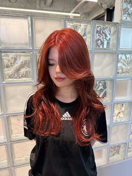 ミッシュバイアーバン(misch by urban.) 透明感カラー/レッドカラー