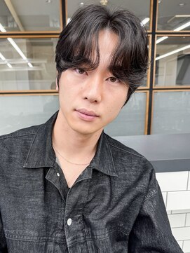 エル 渋谷(L) 20代フェザーパーマ◎韓国風センターパート小顔◎