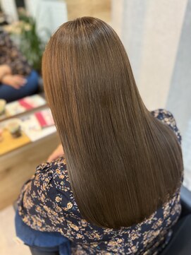 アグ ヘアー ミロ 本厚木店(Agu hair milo) ヘーゼルベージュ×ULTOWA〇本厚木