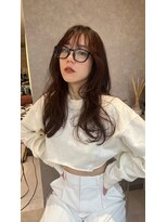 エヌ 大阪梅田店(enu)&nbsp;【大阪梅田】ココアブラウン×韓国風くびれ巻き