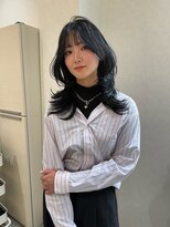 バランス ハレまち通り岡山駅前店(balance.)&nbsp;ハッシュカット×ブルーブラック