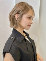 ロンドネートゥル 新潟(Lond naitre)&nbsp;ダークアッシュ/似合わせカット/レイヤーカット(新潟/万代）