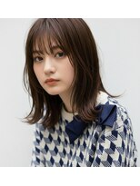 リル バイ フレイムス 川口(Lilou by Frames)&nbsp;セミロング20代30代ストレートレイヤー前髪なし前髪あり越谷