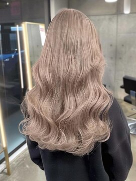 ネハス ナガオカ(nehus.nagaoka) ブリーチ/イメチェン/ホワイトブロンド/外ハネボブ/美髪