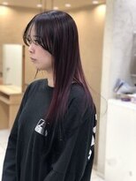 美粧 ほそや お花茶屋本店&nbsp;フォックスカラー/インナーカラー/韓国風バング