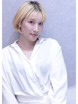 リメル 奥沢自由が丘店(Remel) くびれボブぱつっとボブ外ハネボブレイヤーボブ