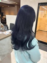 ソメルン 秋葉原&nbsp;秋葉原で叶えるブルーブラックロングヘア