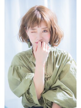 ネオリーブチノ 登戸店(Neolive cino) 【Neolive cino 登戸】ラフさと甘さが可愛いBOB 髪質改善