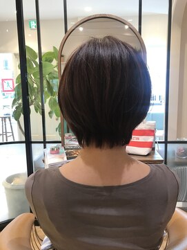 ロンド ブランシュ 錦糸町北口(Lond blanche) 【錦糸町ロンドブランシュ】ショートボブ×プラムカラー