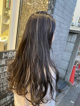 リプルヘアー ウエスト(ripple hair west) コントラストハイライト