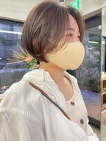 ナル(nalu.)&nbsp;ショートボブ / ショート / くすみベージュ