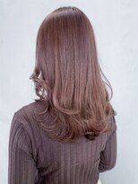 アイティーバイアルバム 八王子店(IT by ALBUM)&nbsp;ベージュ_かきあげロングマロンベージュAラインボブ_ba329851