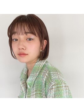 キー(kii) おさまりのいいシンプルボブ