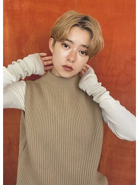 ノーム(norm) シルキーベージュ/マッシュショート/ハンサムショート