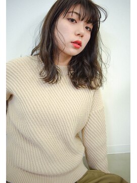 ガーランドウメダ(Garland umeda) リラックスウェーブ＿セミロング＿000193