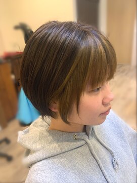 ユシン ヘア(yusin hair) フェイスフレーミングカラー