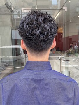 ラフランクリー(la frankly) ツイストスパイラル/ツーブロック/センターパート/ビジネス