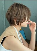 美シルエット×絶壁解消×上質大人ショートボブ【村上穂高】