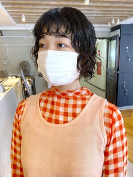 アイティーバイアルバム 藤沢店(IT by ALBUM) ボブパーマ_ショコラアッシュヘルシースタイル_ba420072