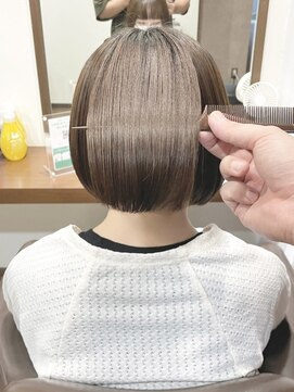 アルバ ヘアリゾート(ALBA) 【ALBAさわ】髪質改善トリートメントボブ