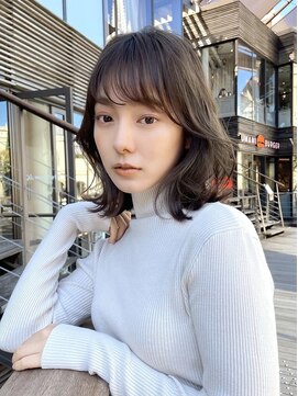 アンドレイ 表参道(andrey) 【ANDREY】ナチュラル外はねミディアム