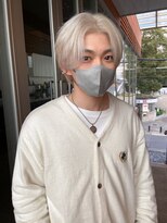 インク サカエ(inq sakae)&nbsp;メンズ/ホワイト/センターパート