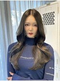 似合わせ韓国ヘア/くびれヘア/レイヤーカット