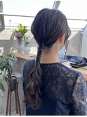 大切な日のヘアアレンジ