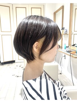 アルクバイネオリーブ 荻窪店(arc by neolive) ショートボブ×インナーベージュ