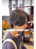 ミディアムセンターパートウルフ