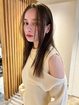 ベター(better)&nbsp;ハニーブラウンカラーとシャギーロングでやわらかスタイリッシュ