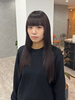 ジュール(JOULE'S)&nbsp;艶髪ダークトーンパープルロングレイヤー