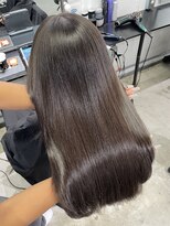 キング 高槻(K!ng)&nbsp;縮毛矯正髪質改善ハイライトレイヤーカット高槻美容室エクステ