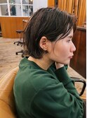『３０代から６０代』カジュアルボブとニュアンスパーマ