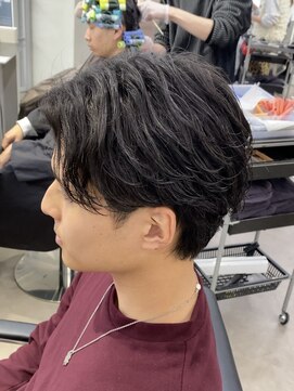 リベル(LIBER) フェザーパーマ[八王子駅/メンズカット/メンズパーマ］