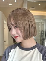 アンバー 池袋(amber)&nbsp;今流行りのぱつっとミニボブ