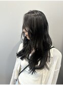 透明感のある艶髪