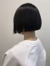 【杉山限定】似合わせBob+地毛風ストレート+2step treatment  ￥22550→￥18000