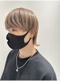 マッシュxハイトーンカラー